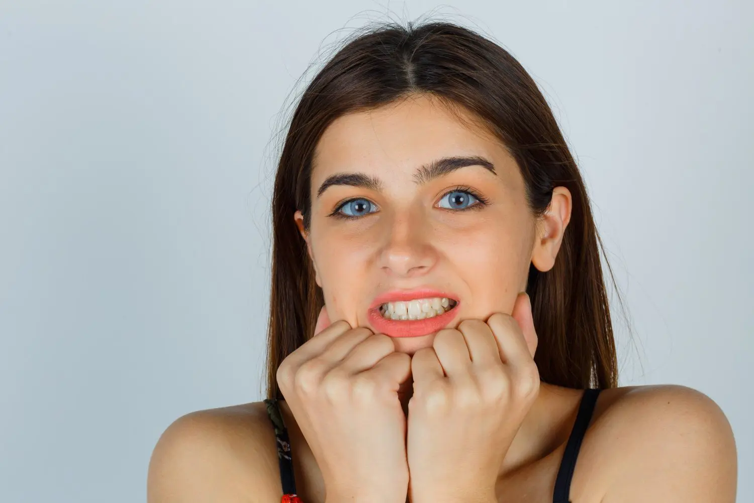 uneven gum line